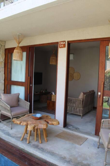 Casa De Luxo Na Praia Do Patacho - Cond. Azulu, Casa 04 Villa Pôrto de Pedras Eksteriør bilde